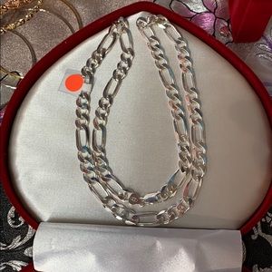 .925 silver fígaro chain
